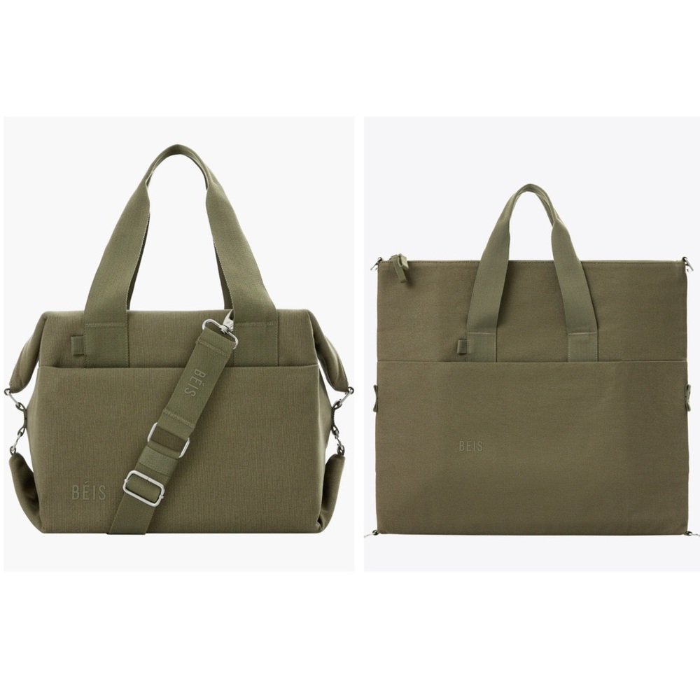 Beis The Collapsible Lunch Box Olive
